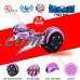 UL 2272 Certified 6.5" Hoverboard Bluetooth Speaker LED 2 Wheel Smart Electric Self Balancing Scooter White+ Bag (WHEELS-UC6.5-WHITE)   